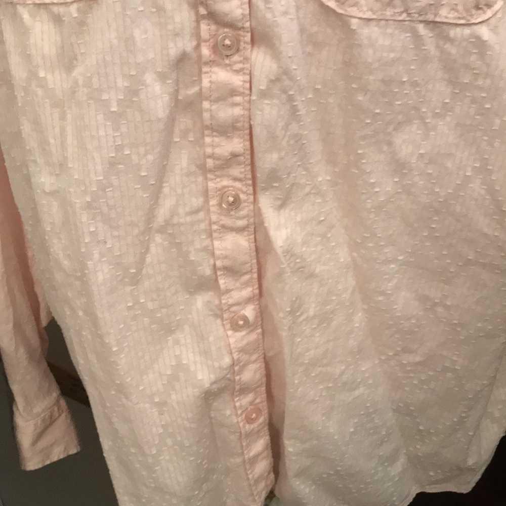 Wonderly Shoelace Pink Blouse, size xl - Picture 3 of 6